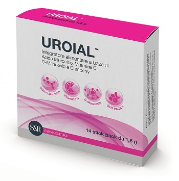 Uroial integratore alimentare drenante e per la prevenzione della cistite 14 bustine