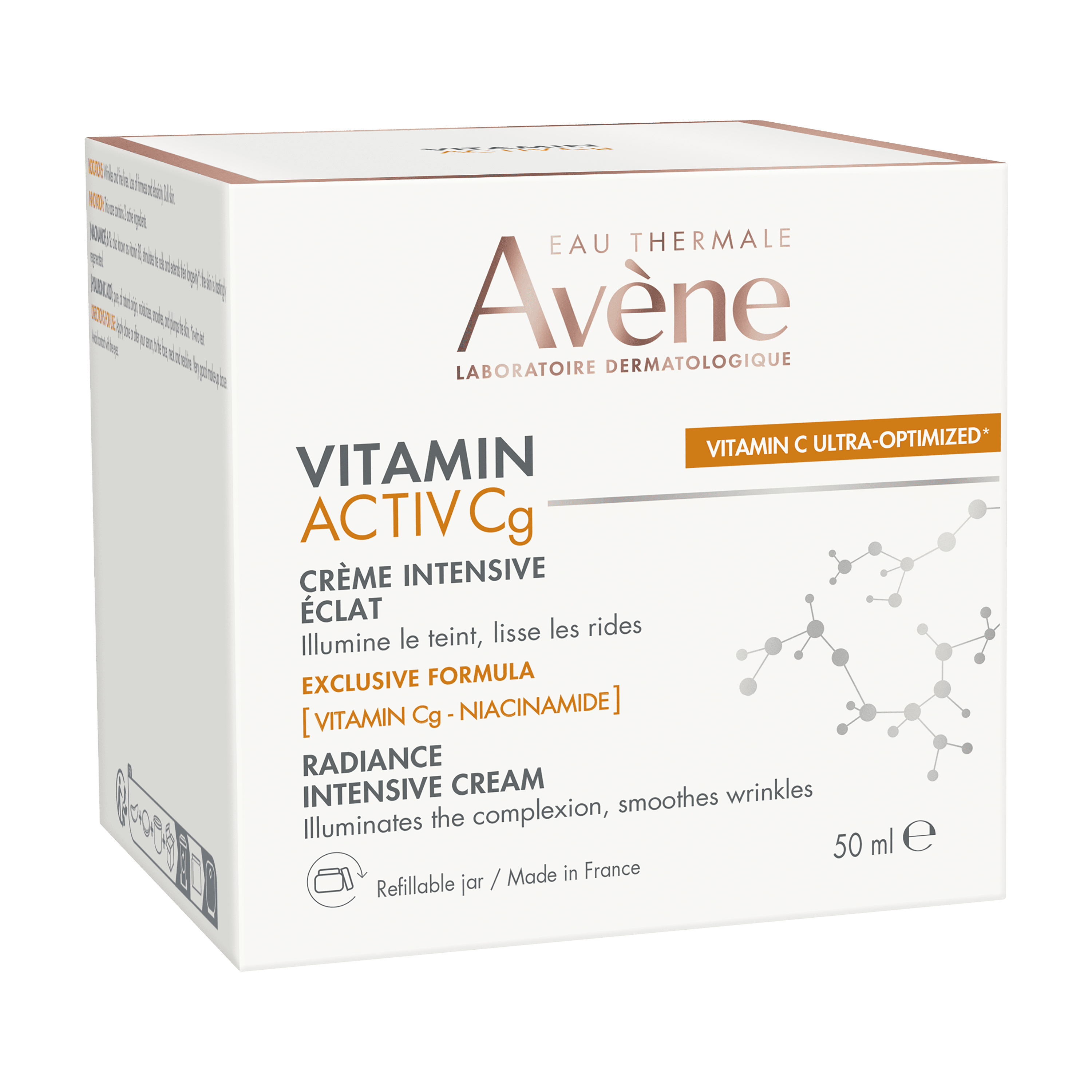 Eau Thermale Avène VITAMIN ACTIV Cg Crema Intensiva Illuminante - Refill - ANTI-ETA' 50 ml