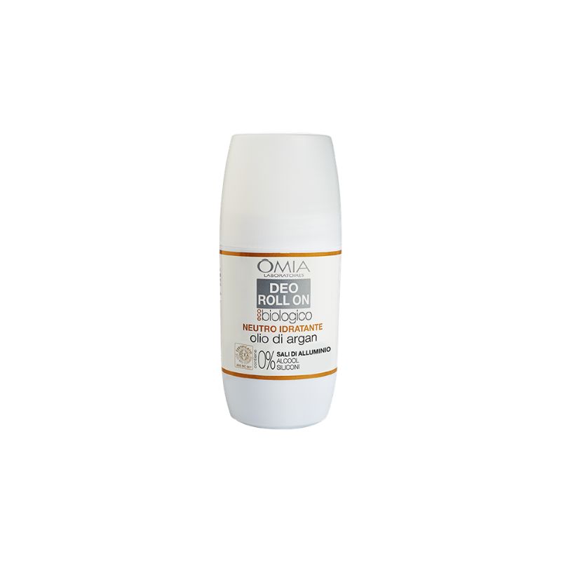 Omia Laboratories - Deo Roll On Eco Biologico Con Olio Di Argan 50 ml