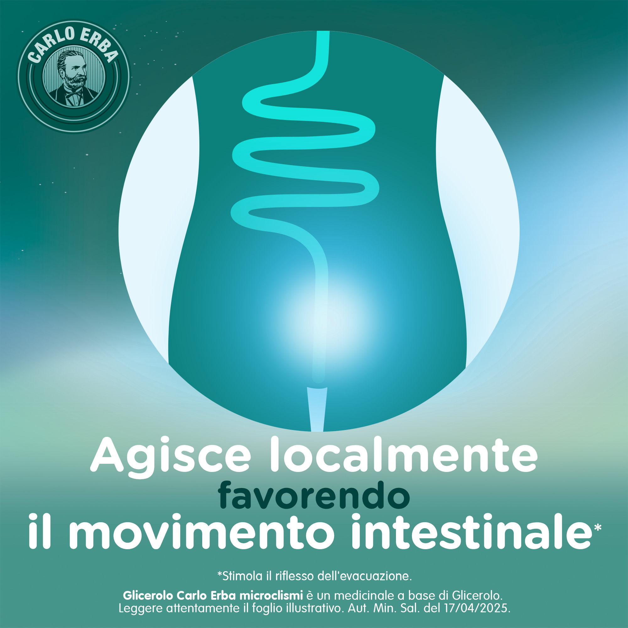 Glicerolo Carlo Erba - Adulti - 6,75 g Soluzione Rettale - 6 Clismi