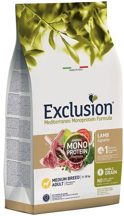 EXCLUSION M ADULT LAMB M 3KG