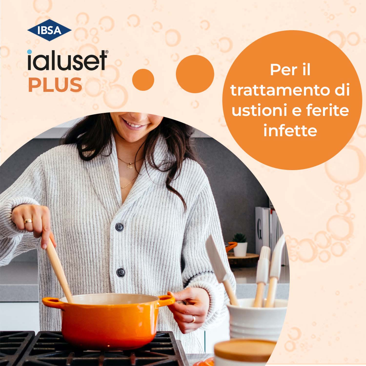 Ialuset Plus Crema Ferite Infette e Ustioni 25 g