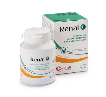 Candioli Renal P Polvere Integratore Urinario Cani e Gatti 70 g
