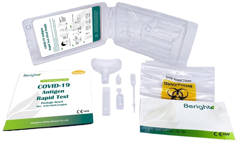SELFTEST TAMPONE SALIVARE Covid-19 1 pezzo 