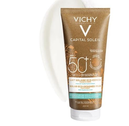 Vichy Capital Soleil Latte Solare Eco-sostenibile SPF50+ protezione elevata 200 ml