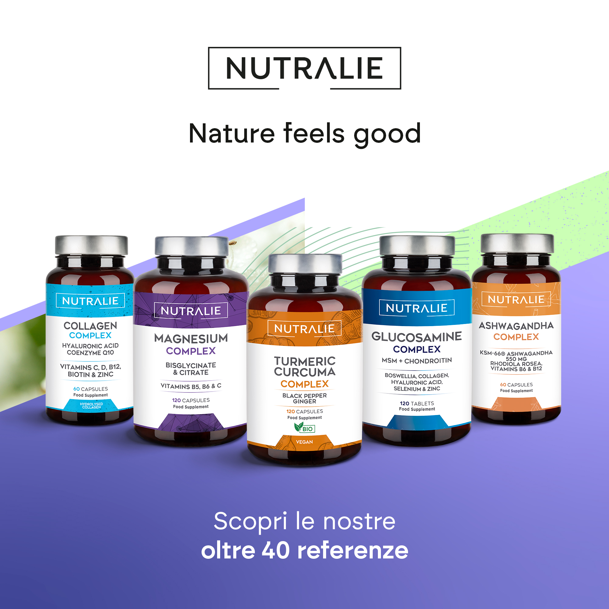 Nutralie Magnesio Complex Bisglicinato e Citrato 120 Capsule