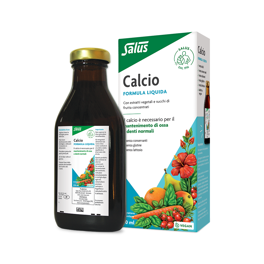 Salus - Calcio 250 ml - Integratore Liquido Di Calcio