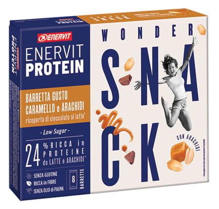 ENERVIT PR.Snack Caram/Arac.8p