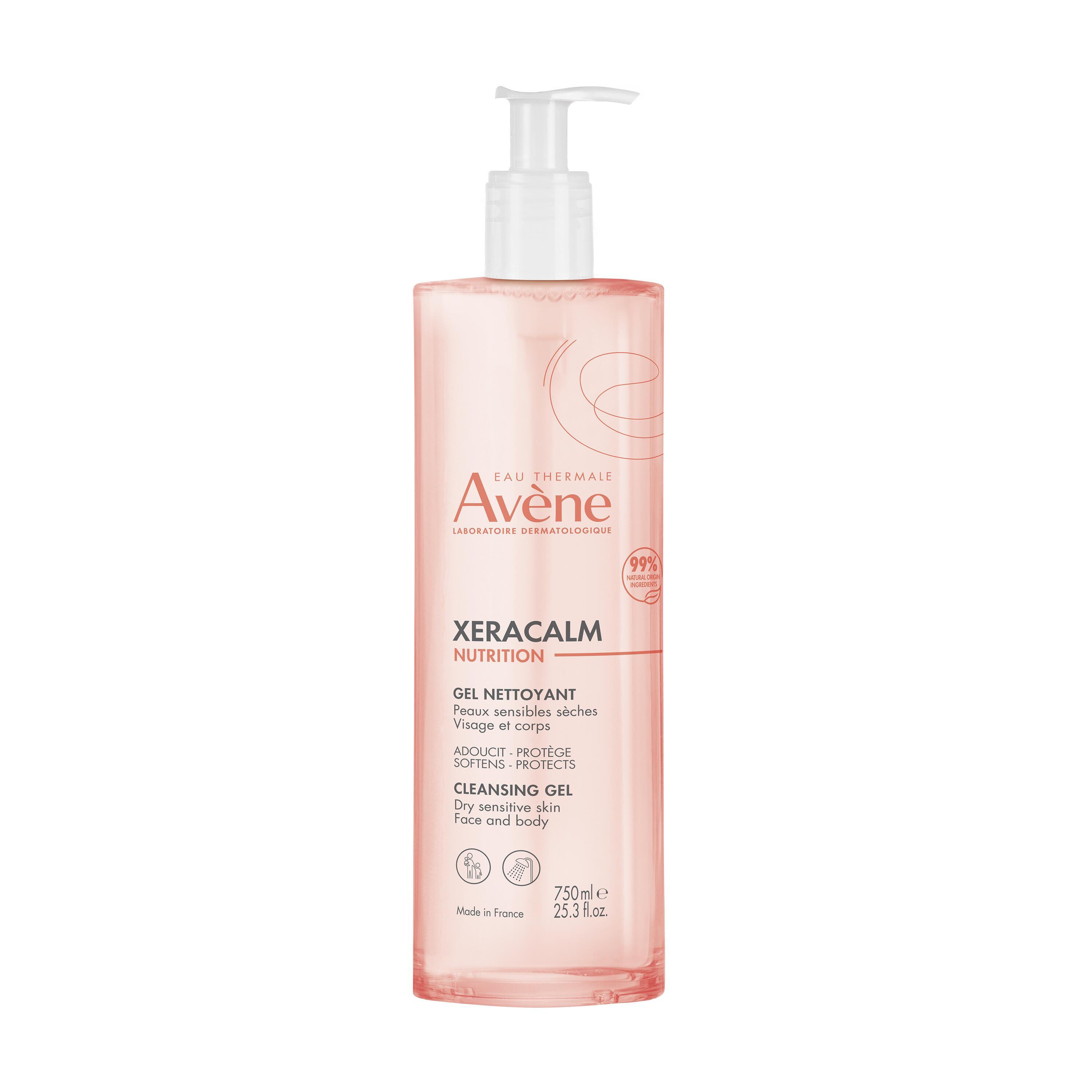 Avène Xeracalm Nutrition - Gel Detergente Nutriente Per Pelle Sensibile E Secca 750 ml