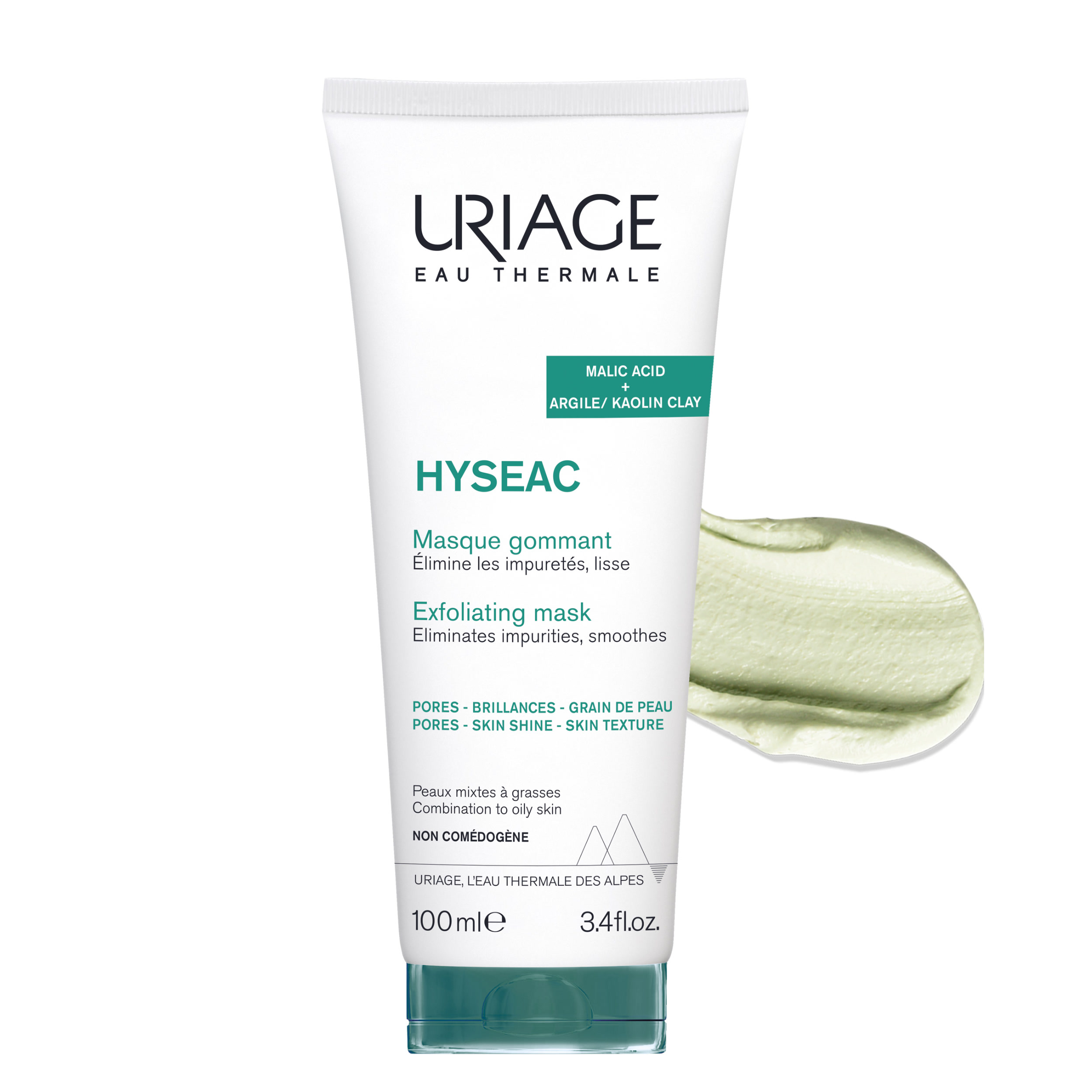 Uriage Hyséac - Maschera Esfoliante Viso Per Pelle Grassa E Lucida 100 ml