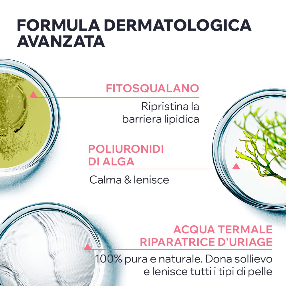 Uriage Toléderm Control - Latte Gel Struccante Viso Per Pelle Intollerante E Allergica 150 ml