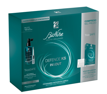 DEFENCE KS BIPACK Trattamento ANTICADUTA +INTEGRATORE 30CPS