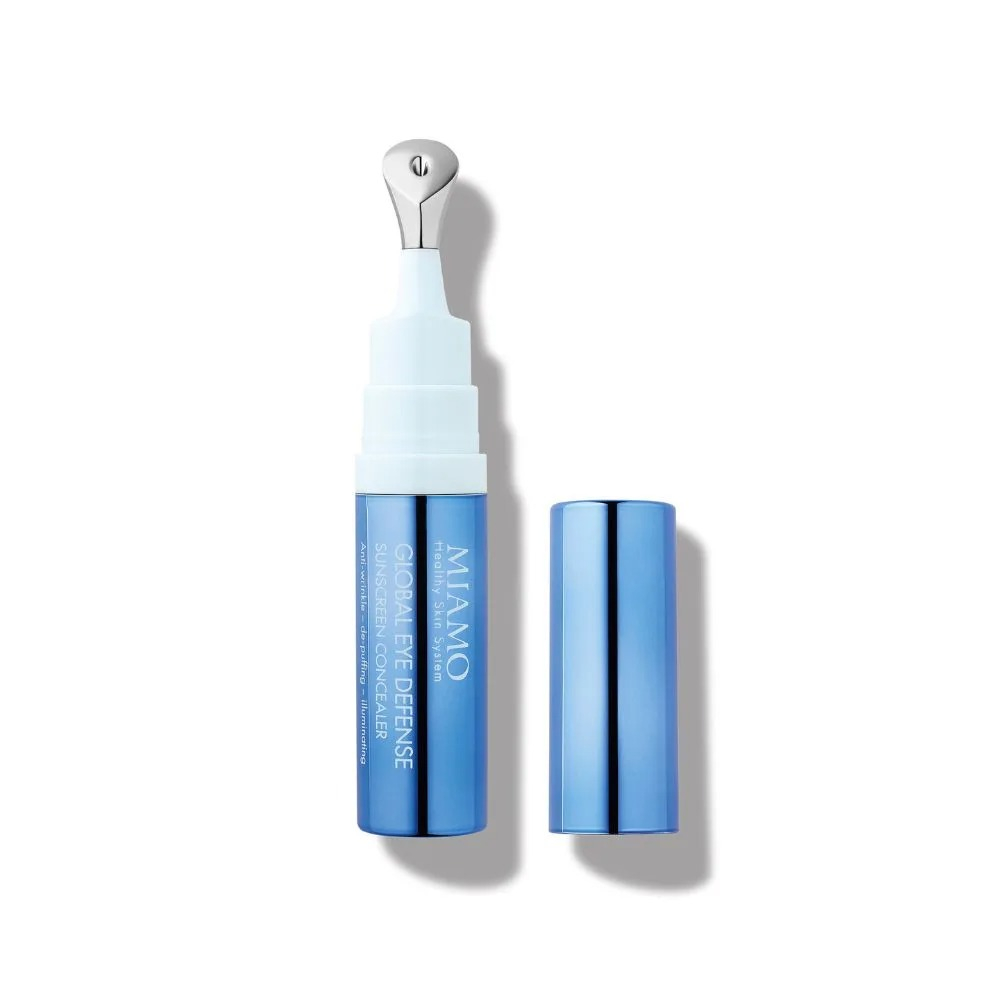 Miamo Global Eye Defence Sunscreen Concealer Correttore Contorno Occhi Anti-Rughe Anti-Borse Illuminante SPF 30 Colore VANILLA, 7.5ml