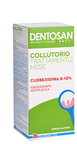 Dentosan Colluttorio Trattamento Mese con Clorexidina 0,12% 500 ml
