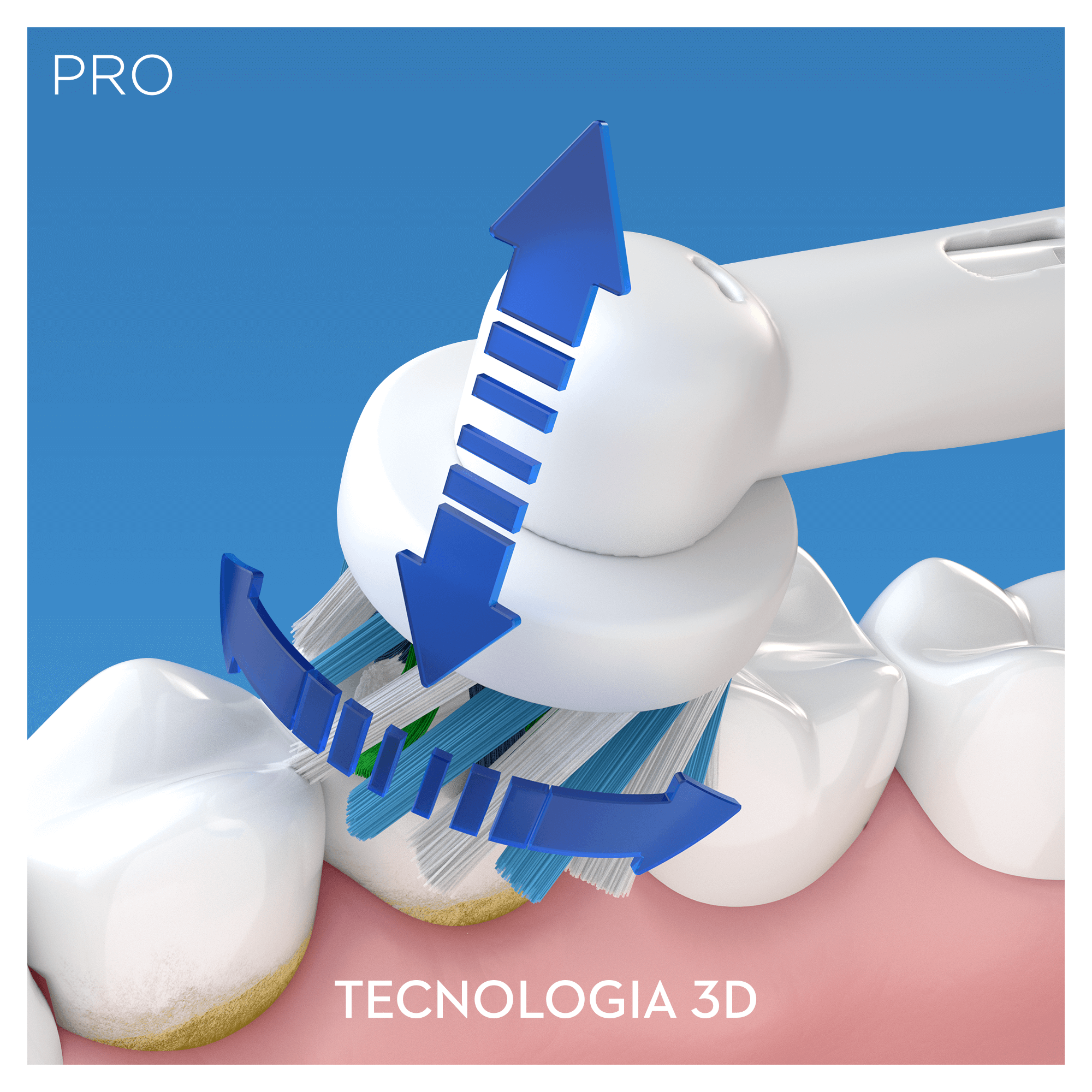 Oral-B Spazzolino Elettrico Ricaricabile Pro1 700, 1 Testina, 1 Spazzolino