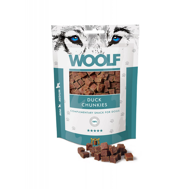 MAST WOOLF CANE SNACK MINI/MEDIUM BOCCONCINI ANATRA 100GR