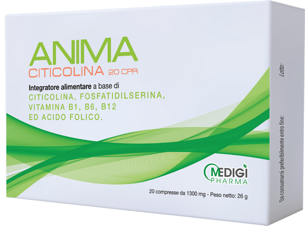 ANIMA CITICOLINA 20CPR