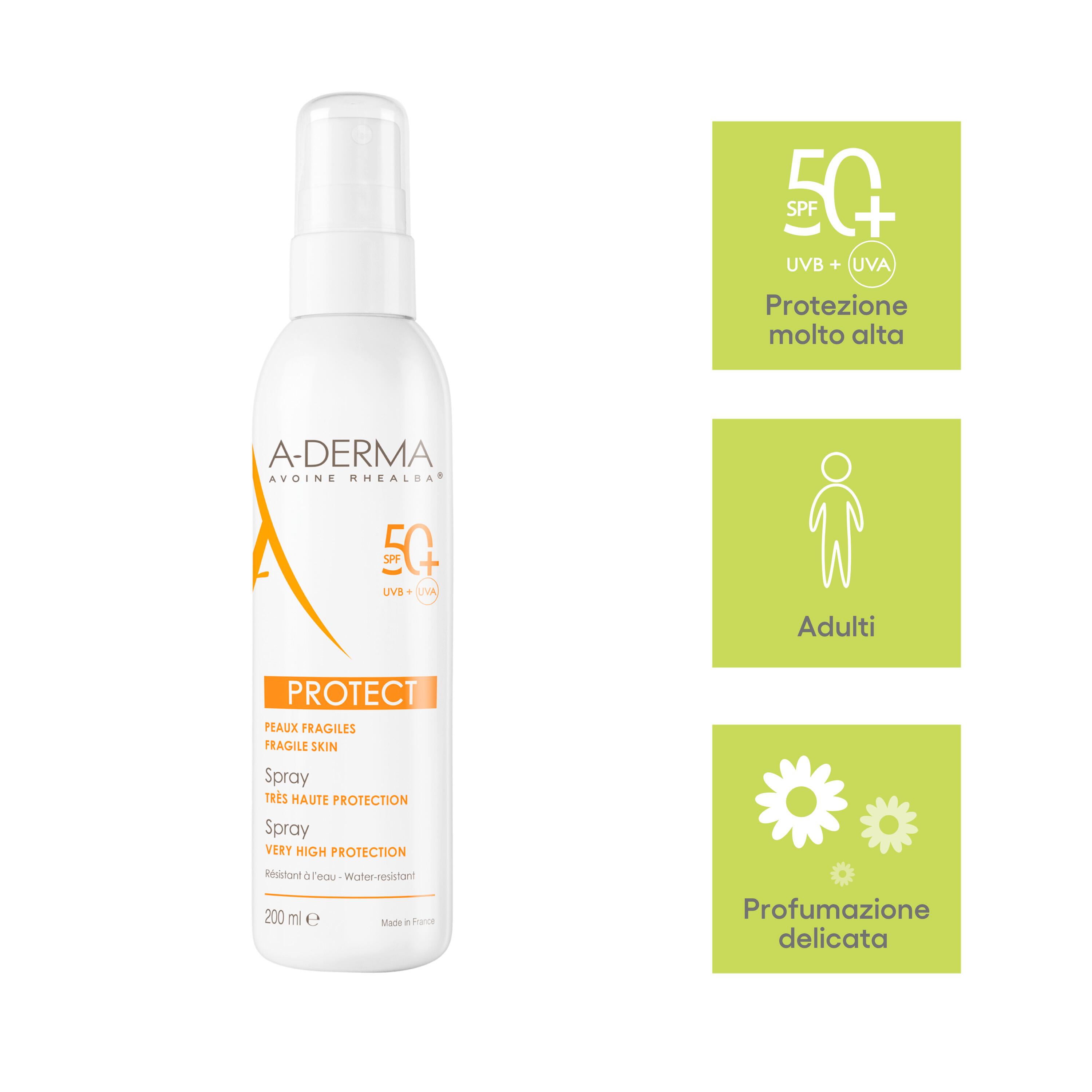 A-Derma Protect Spray SPF50+ 200ml  - SCADENZA 31 AGOSTO 2026
