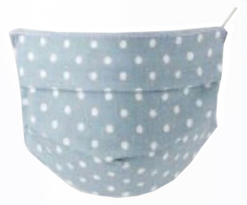 MASCHERINA*LAV.BB POIS/AZZ.2pz