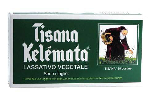 Tisana Kelemata Senna Foglie Lassativo Vegetale 20 Bustine 1,3g