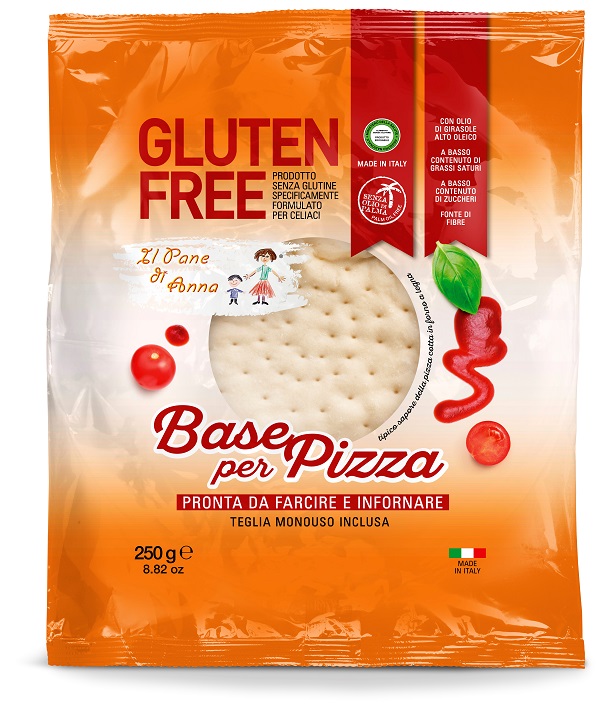 PANE ANNA Base Pizza 250g