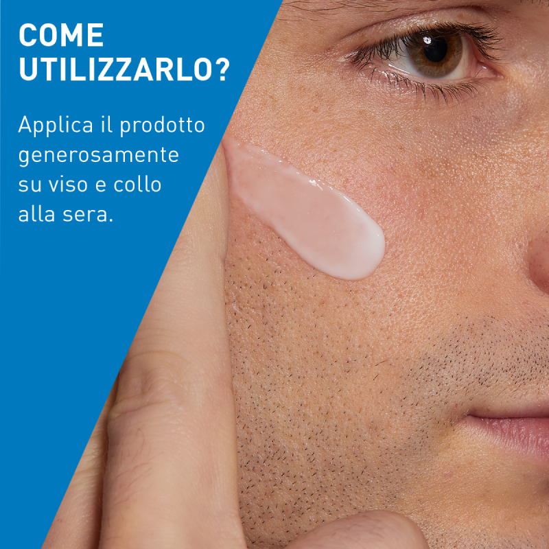CeraVe Crema Viso Idratante SPF50, Protezione Solare ad Ampio Spettro, Idrata e Protegge in un solo Step, 50 ml
