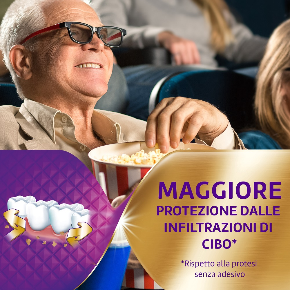 Polident Super Tenuta+Sigillante Sigillante per Protesi Dentale Gusto Neutro 40g