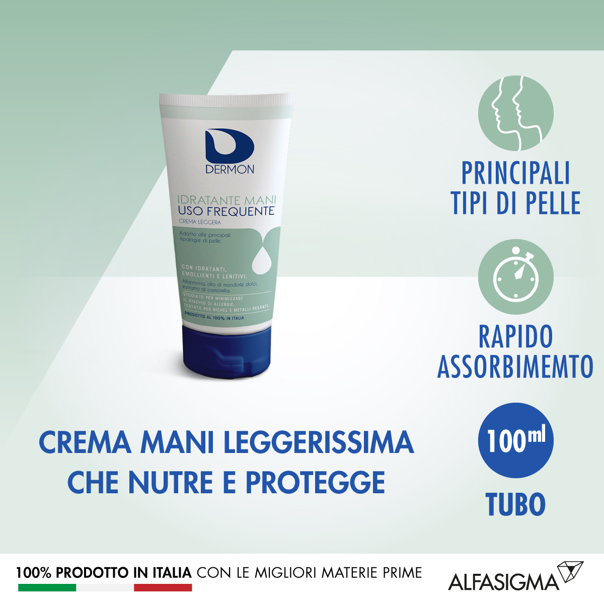 DERMON IDRATANTE MANI USO FREQU