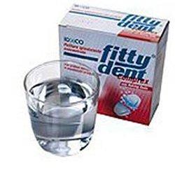 Fittydent compresse pulenti per protesi dentali e apparecchi ortodontici 32 compresse 