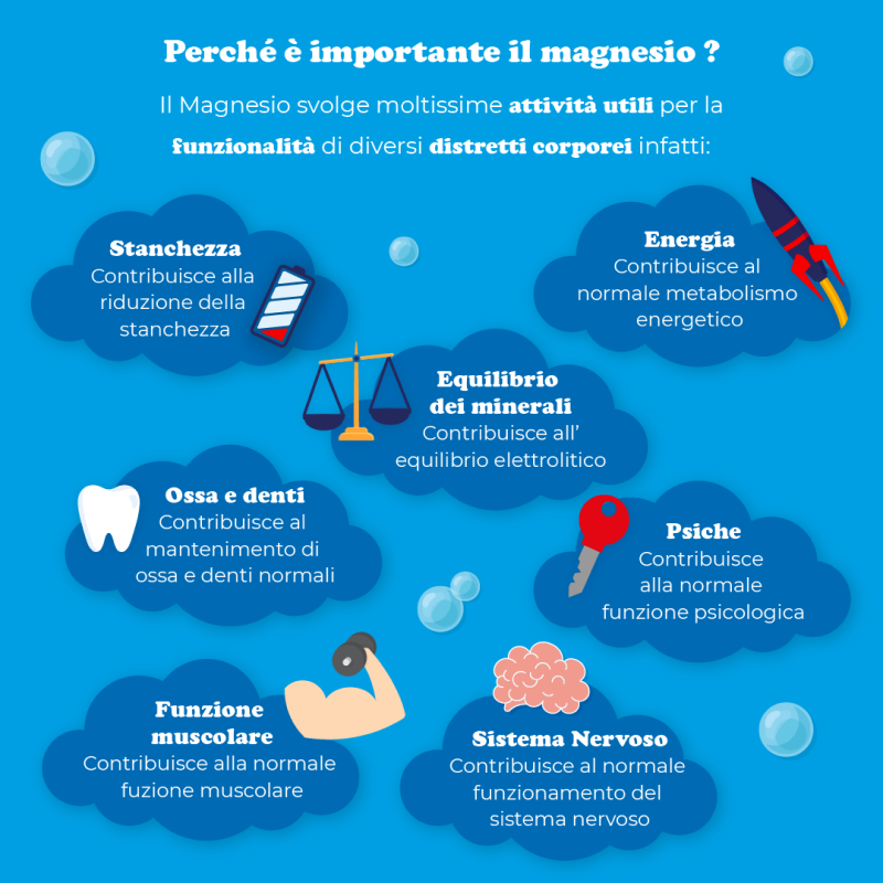 Magnesio Supremo Natural Point - Integratore per stanchezza e stress - 32 bustine da 2,4 g