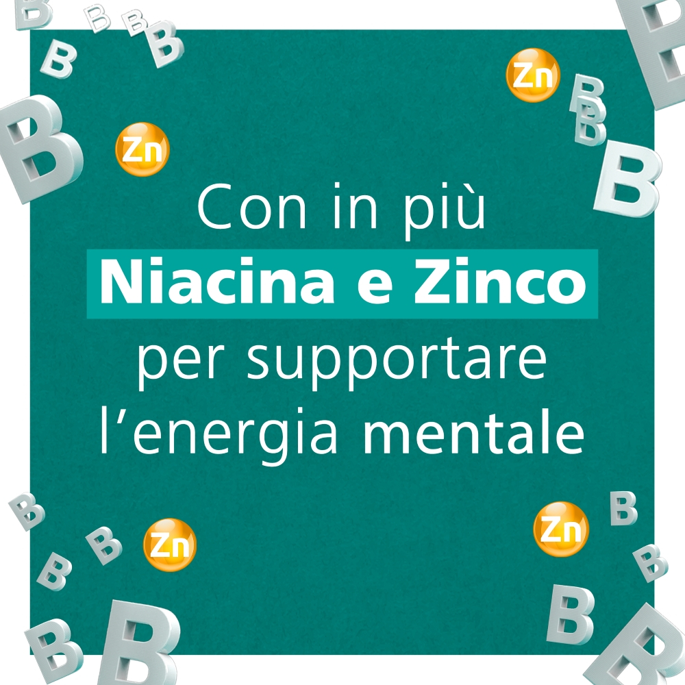 Be-Total Advance B12 Integratore alimentare Vitamina B12 Vitamina B Zinco 30 Flaconcini