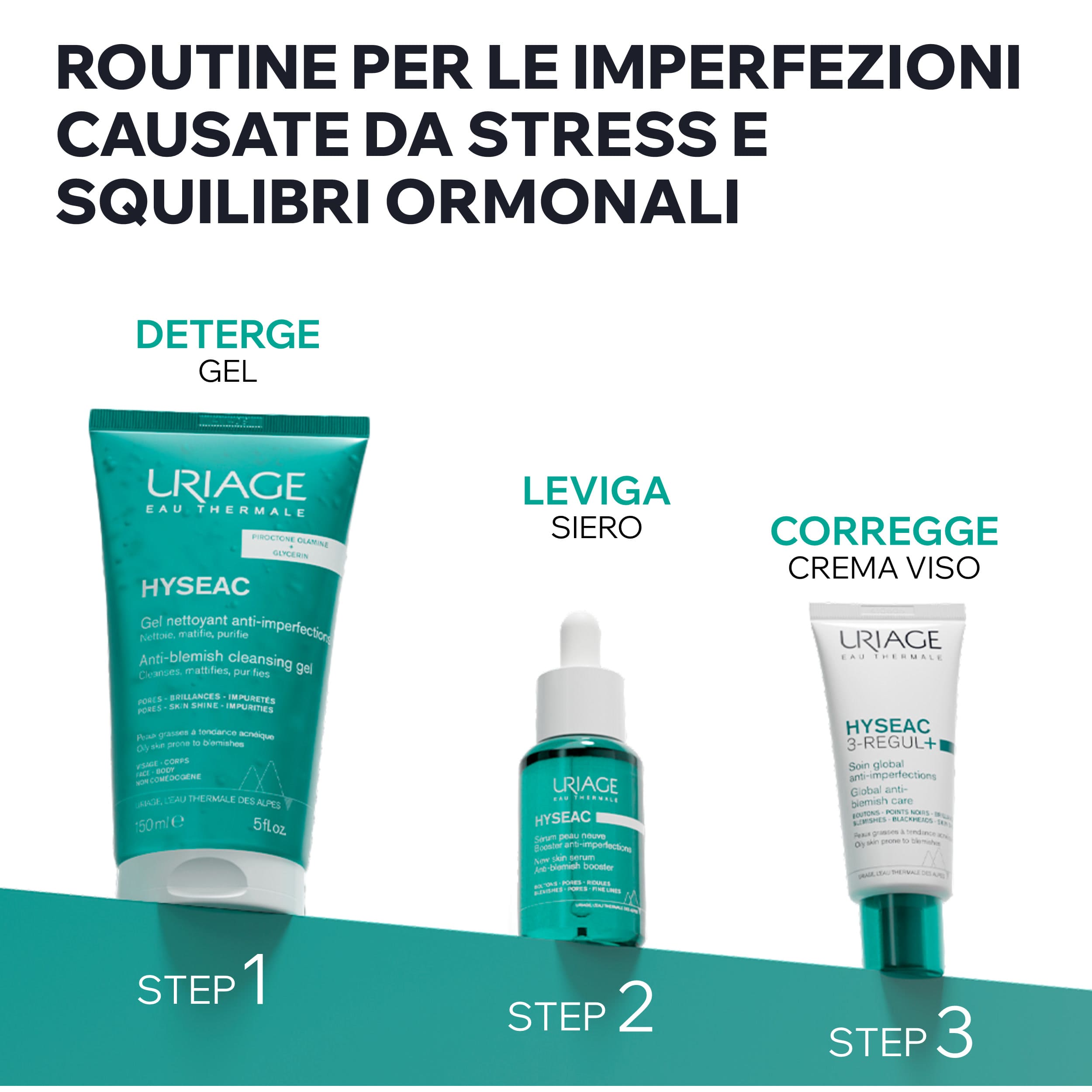 Uriage Hyséac - Siero Anti-Imperfezioni Pelle Nuova Viso 30 ml