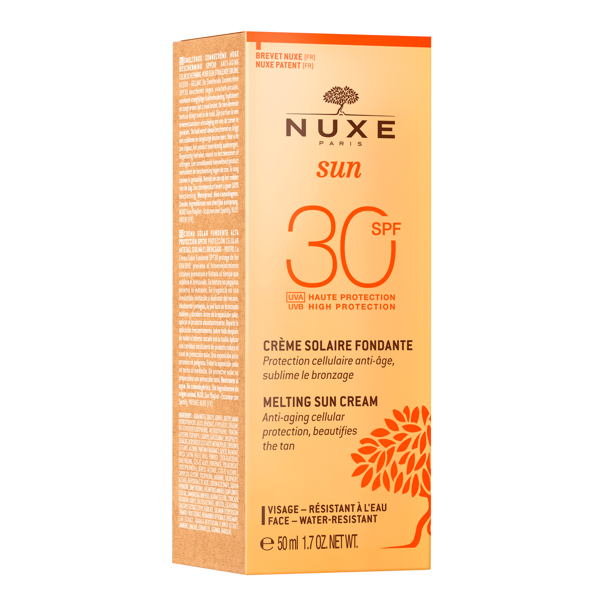 Nuxe Sun - Crema Solare Anti-Età SPF30 Viso 50 ml