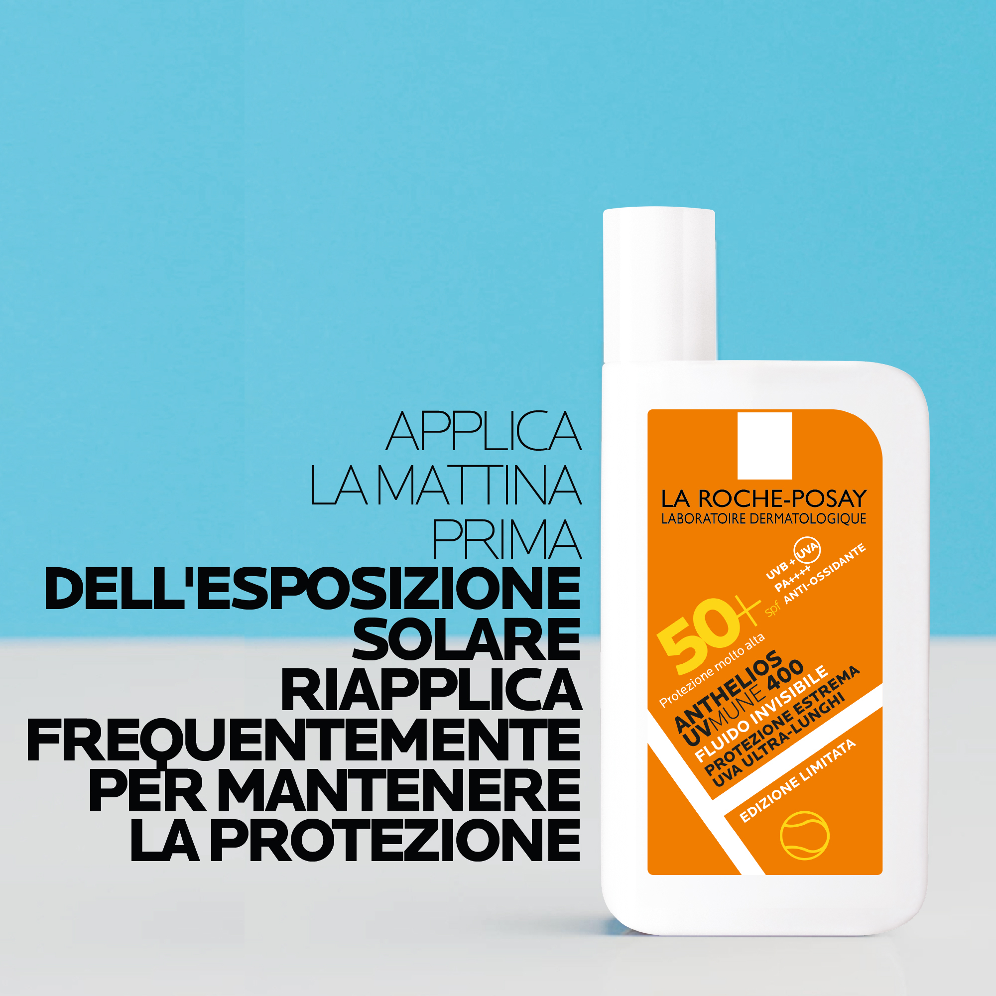 La Roche-Posay - Anthelios Uvmune 400 Fluido Invisibile SPF50+ Viso 50 ml - Edizione Limitata 