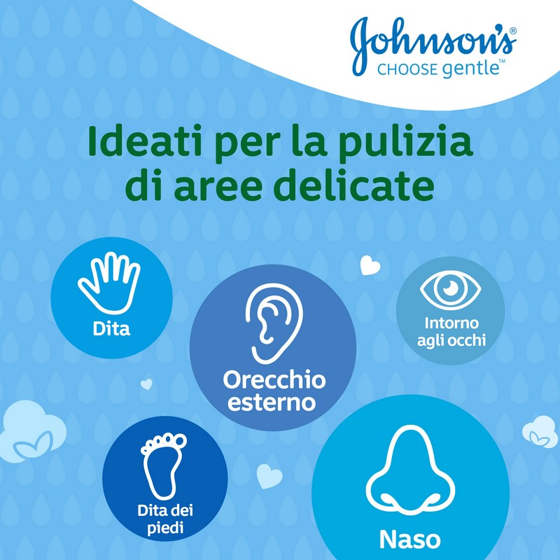 Johnson's Cotton Fioc 100% Cotone 100 pezzi