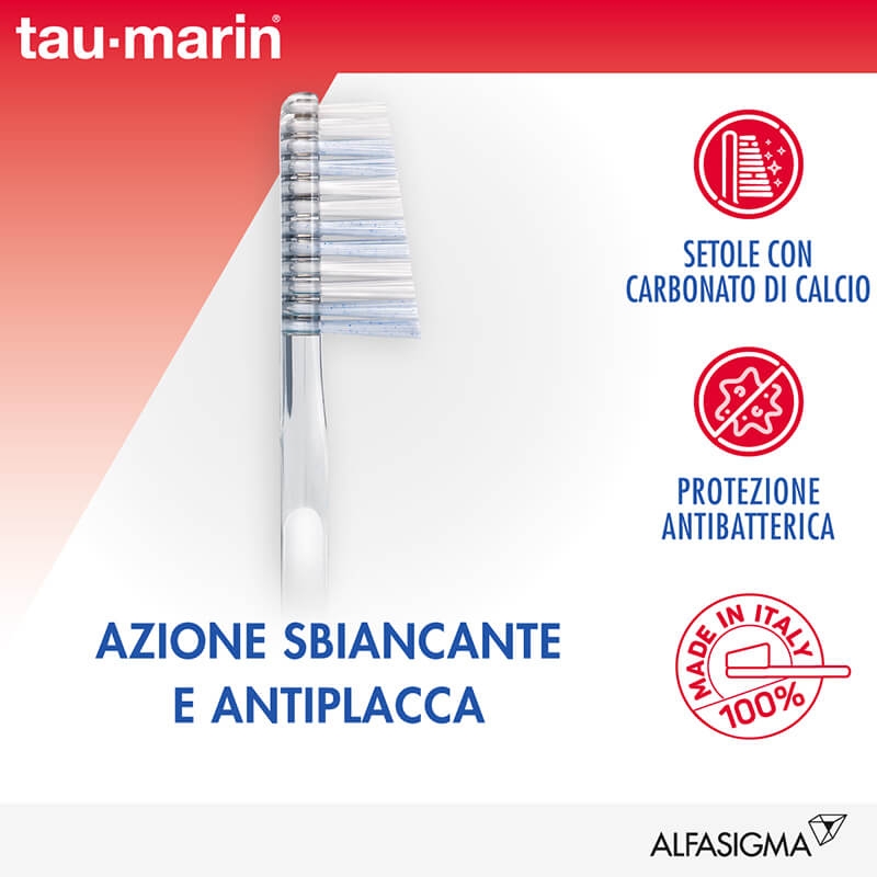Tau-Marin Spazzolino Professional White Antimacchia