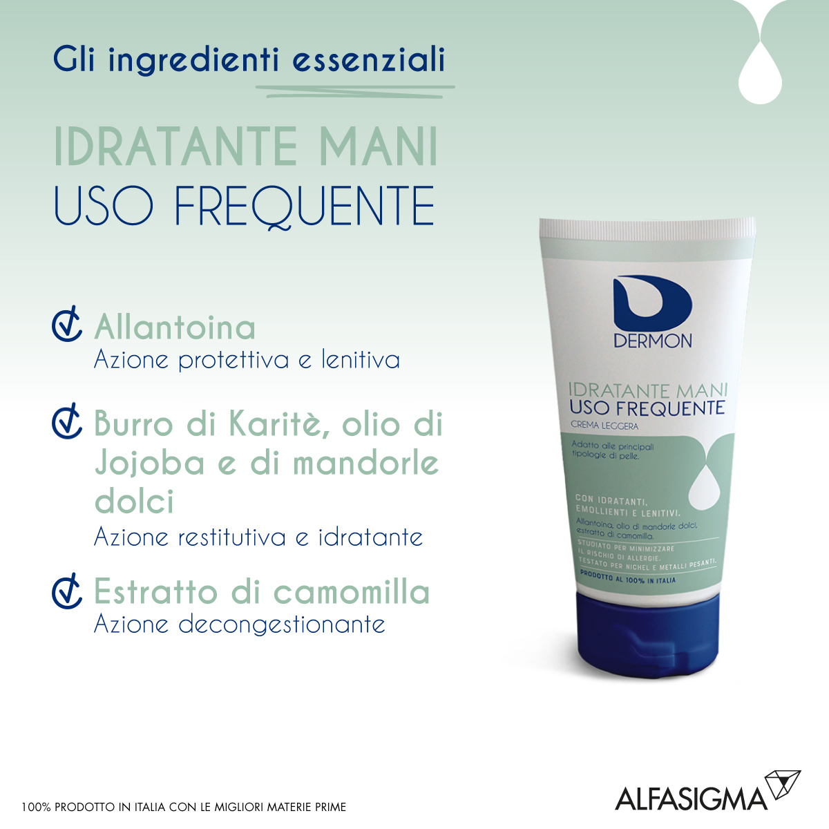 DERMON IDRATANTE MANI USO FREQU