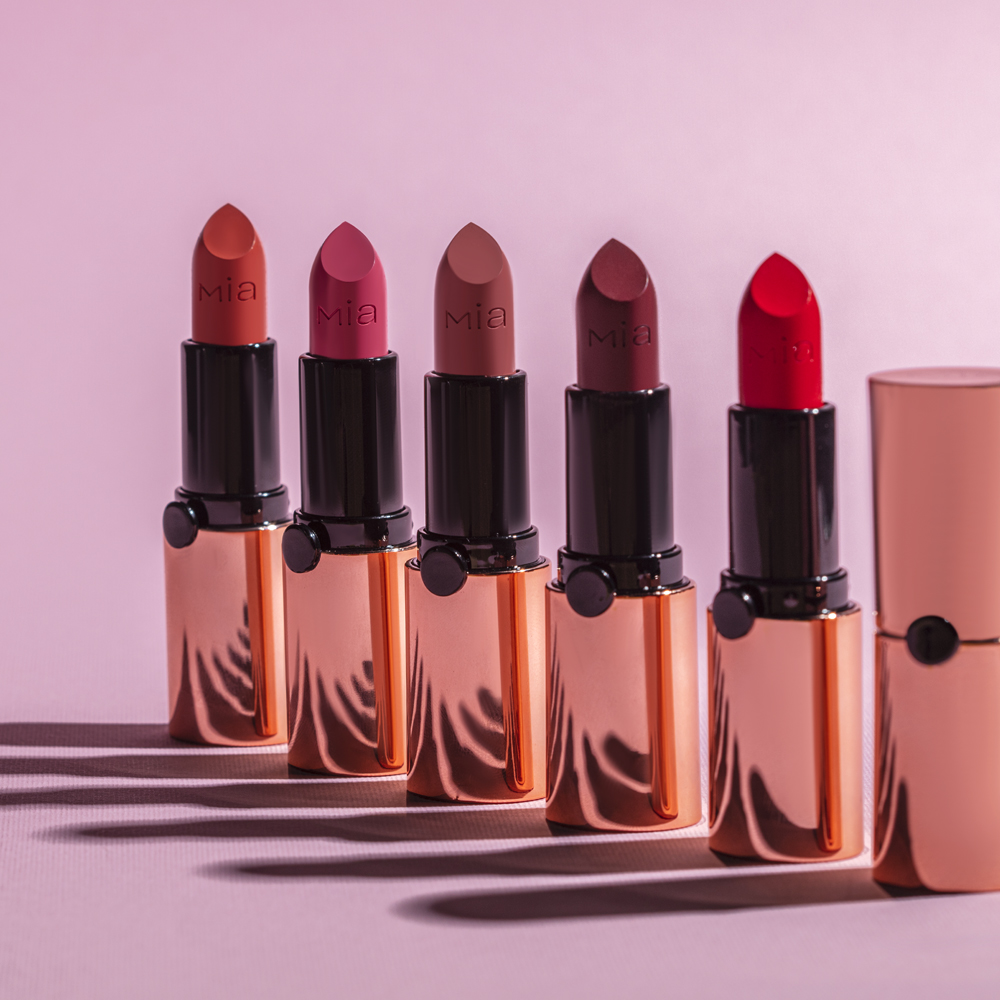 Mia Makeup - Glam Flow Lipstick - Rossetto Matte A Lunga Tenuta N.10 Inexplicable