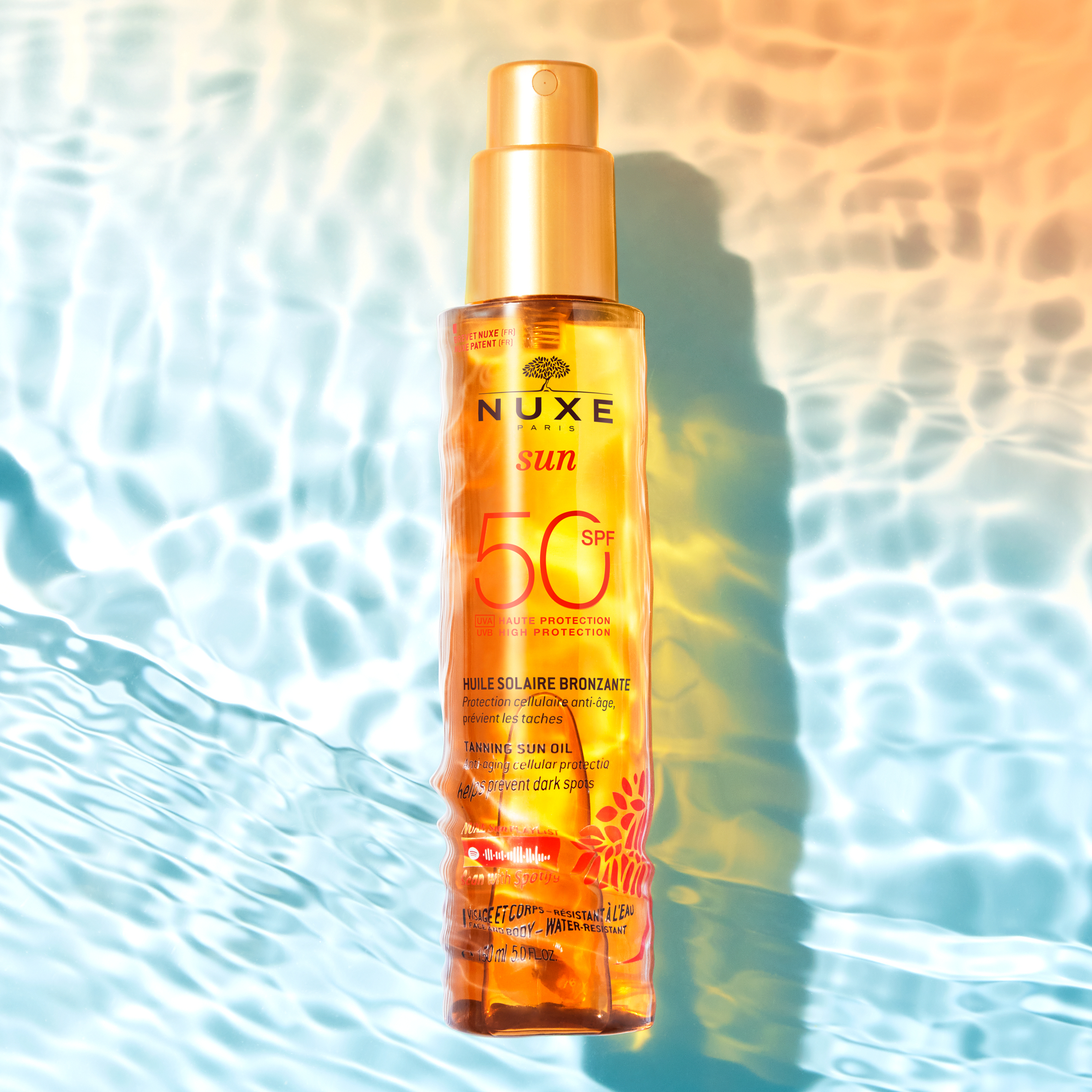 Nuxe Sun - Olio Solare SPF50 Viso E Corpo 150 ml