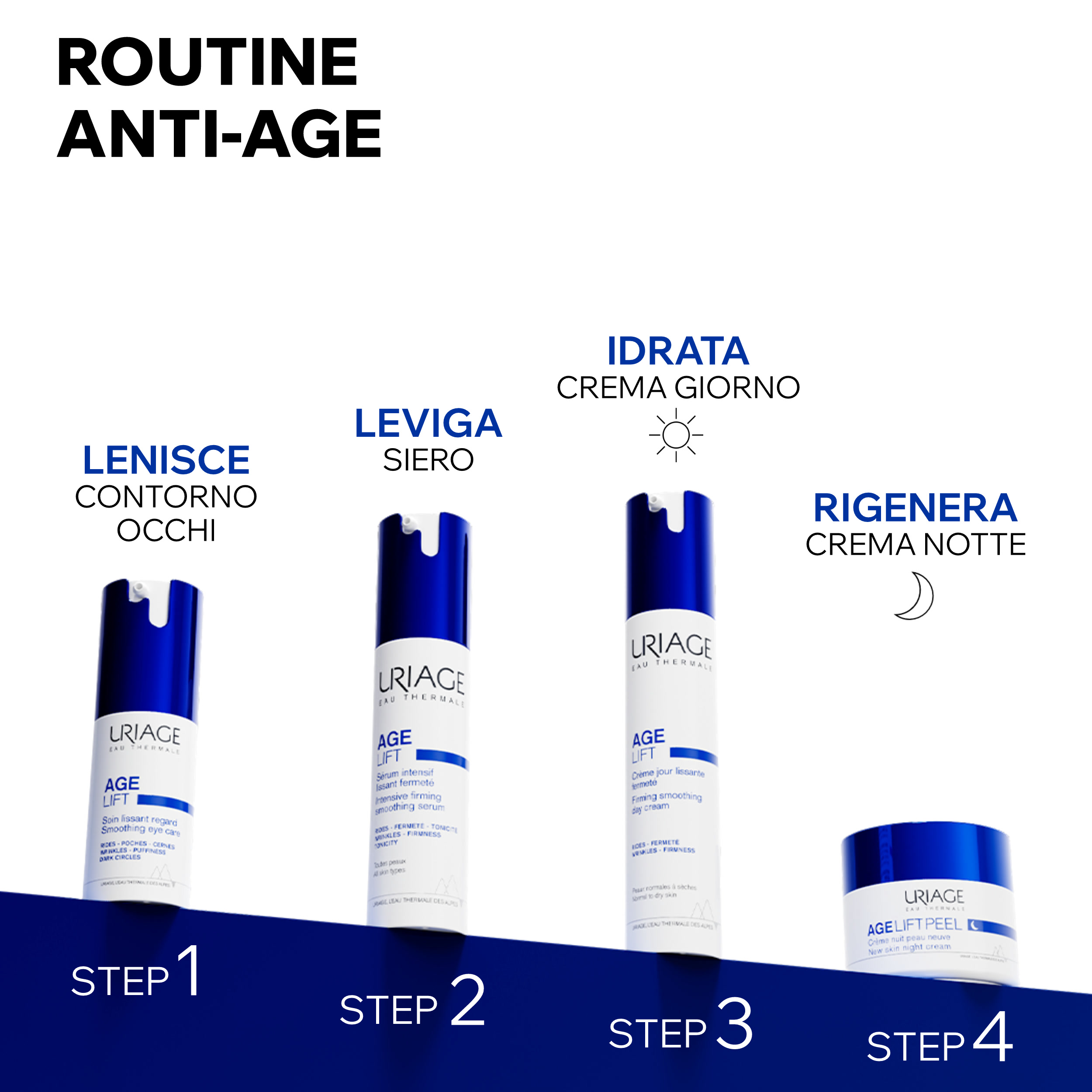 Uriage Age Lift Peel - Crema Notte Levigante Pelle Nuova 50 ml