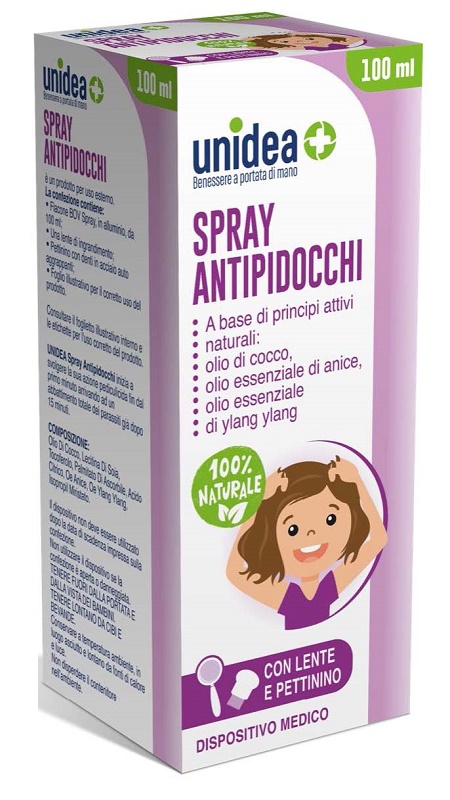 UNIDEA SPRAY ANTIPED+PETT+LENT