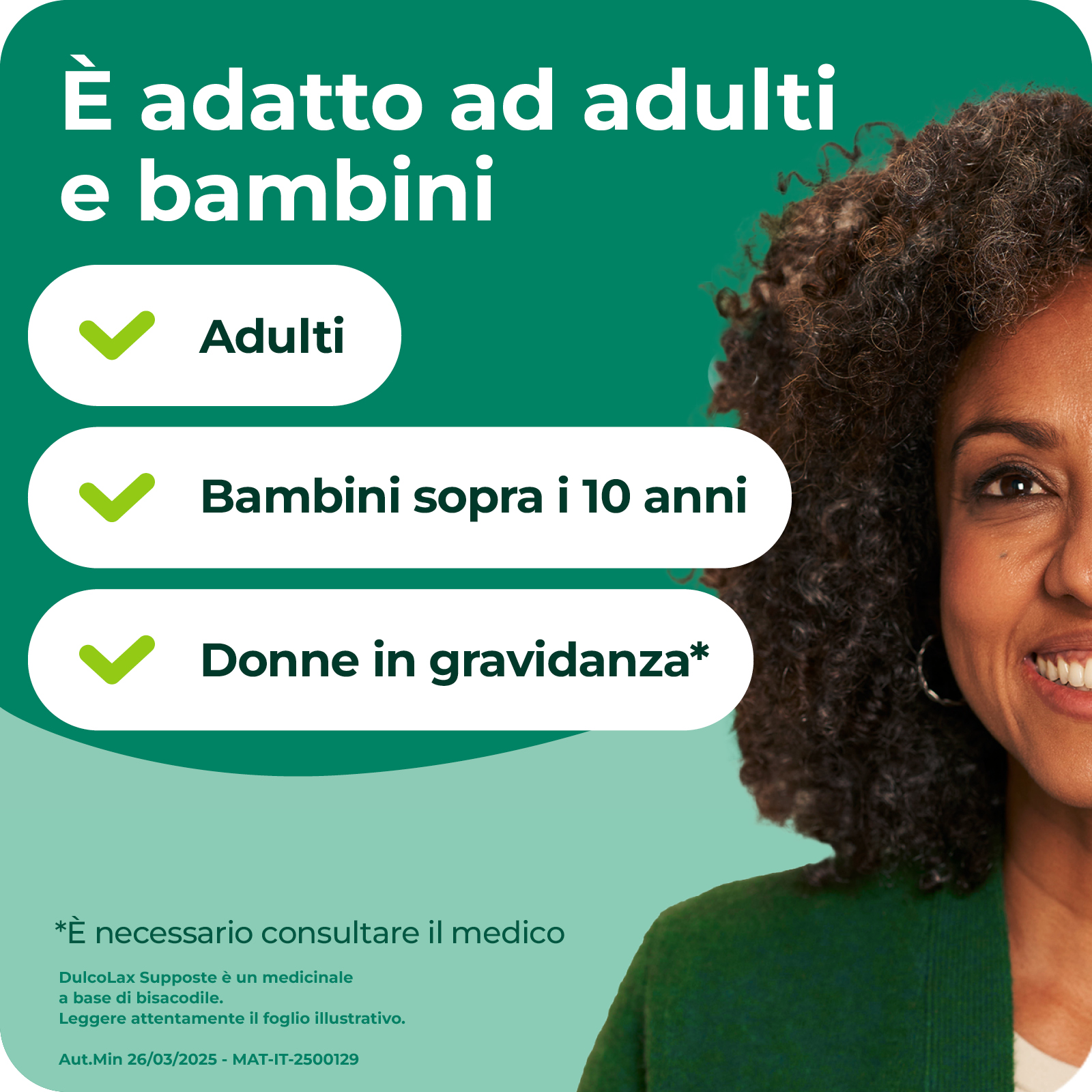 Dulcolax 10 mg - Lassativo Ad Azione Rapida Contro La Stitichezza Occasionale 6 Supposte