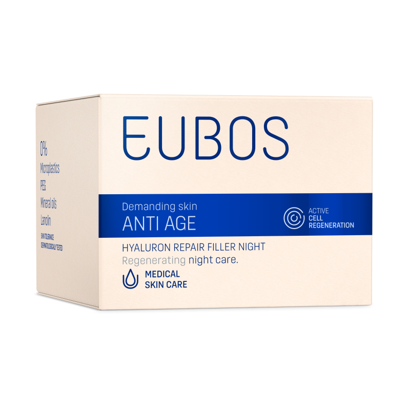 Eubos Hyaluron Perfect Night Crema Antirughe Notte 50 ml