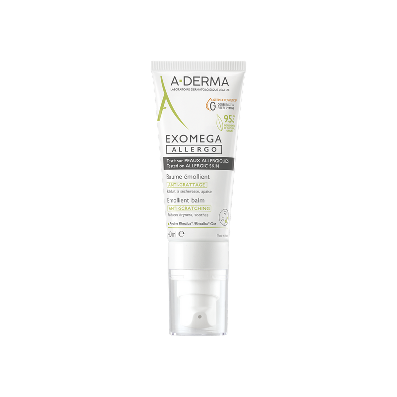 A-DERMA EXOMEGA ALLERGO Balsamo Emolliente 40mL