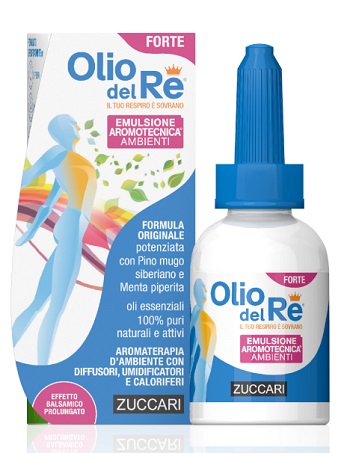 Zuccari Olio Del Re Emulsione Forte Aromotecnica Ambienti 25 ml