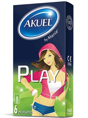 Akuel Play - Profilattico sicuro e confortevole - 6 pezzi 