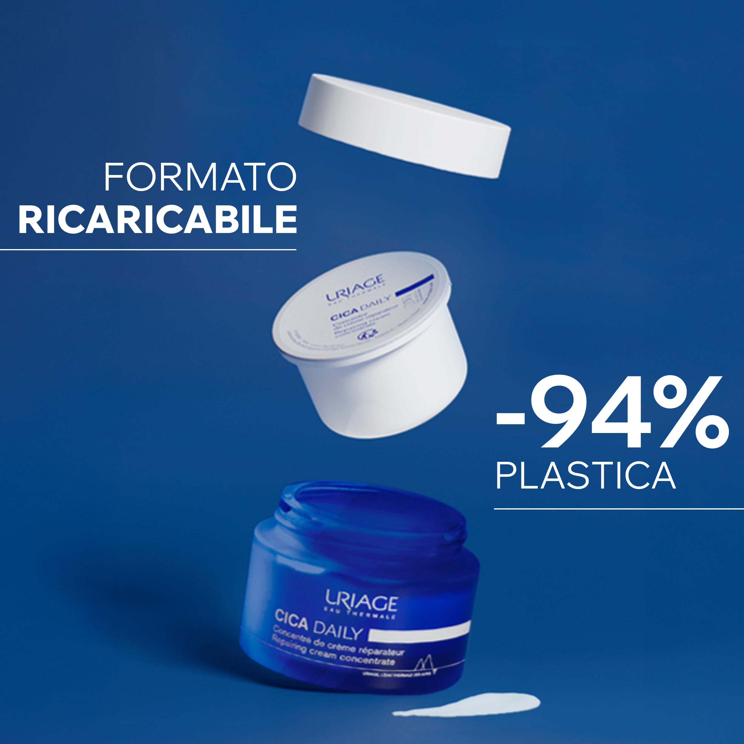 Uriage Cica Daily - Crema Viso Nutriente Riparatrice Per Pelle Secca E Fragilizzata 50 ml