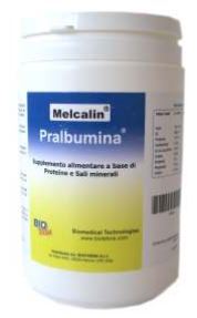 Melcalin Pralbumina Gusto Vaniglia Integratore Proteine e Sali Minerali 532 g