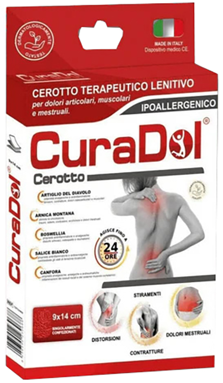 CURADOL Cerotto 9x14cm 10pz