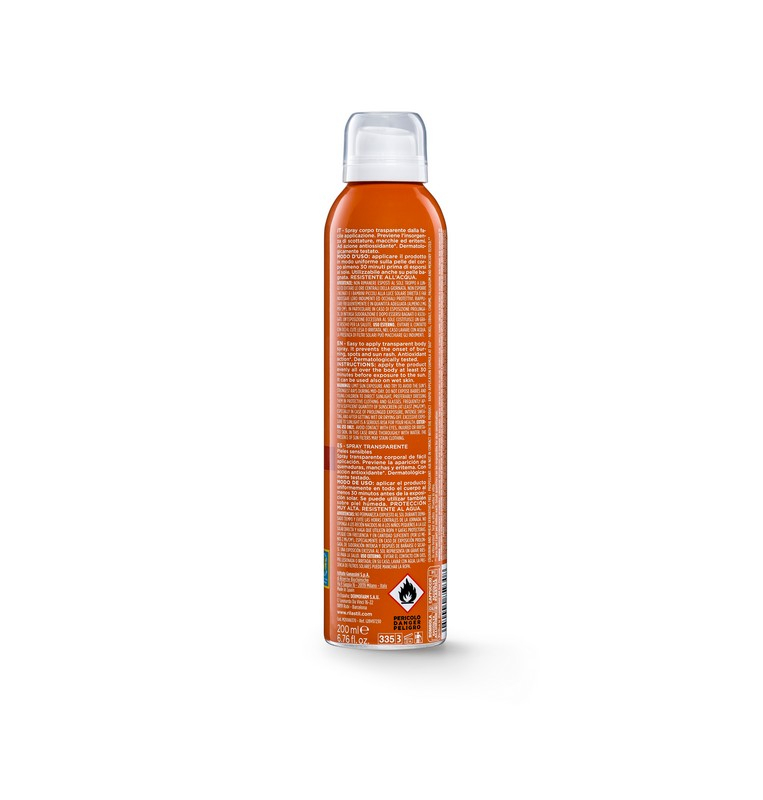 Rilastil Sun System Spray Solare Trasparente SPF 50+ Protezione Corpo 200 ml